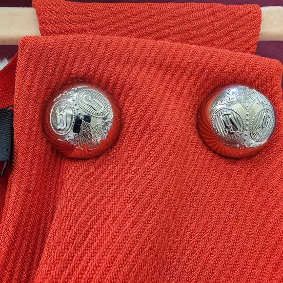 Beautiful Gucci Orange Sleeveless Dress - Picture 5 of 9